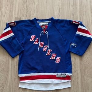 Reebok Official Licensed Lundqvist #30 Rangers Jersey